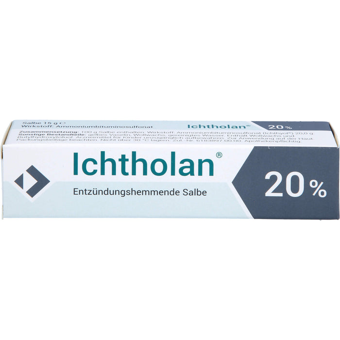 ICHTHOLAN 20 % entzündungshemmende Salbe, 15 g Onguent