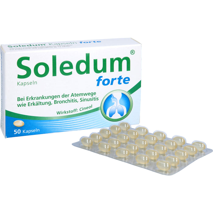 Soledum Kapseln forte, 50 pcs. Capsules