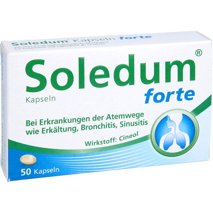 Soledum Kapseln forte, 50 pcs. Capsules