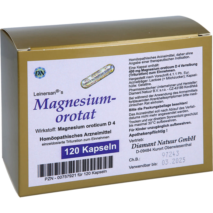 Magnesiumorotat Kaps., 120 St KAP