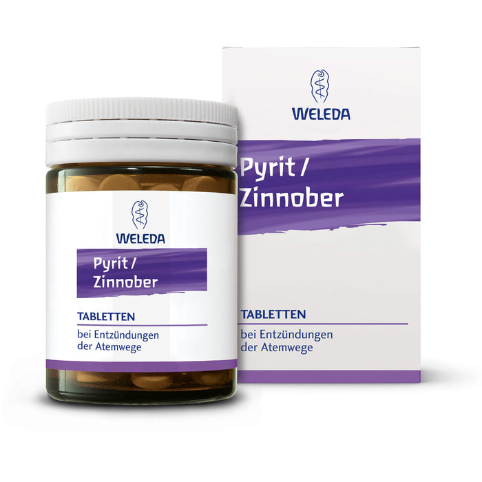 Pyrit Zinnober Weleda Tbl., 80 St. Tabletten