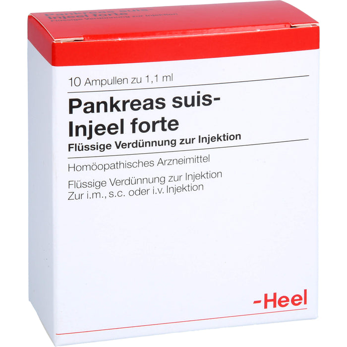 Pankreas suis-Injeel forte Ampullen, 10 St. Ampullen