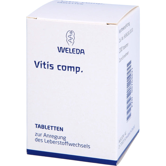 Vitis comp. Weleda Tabletten, 200 St TAB