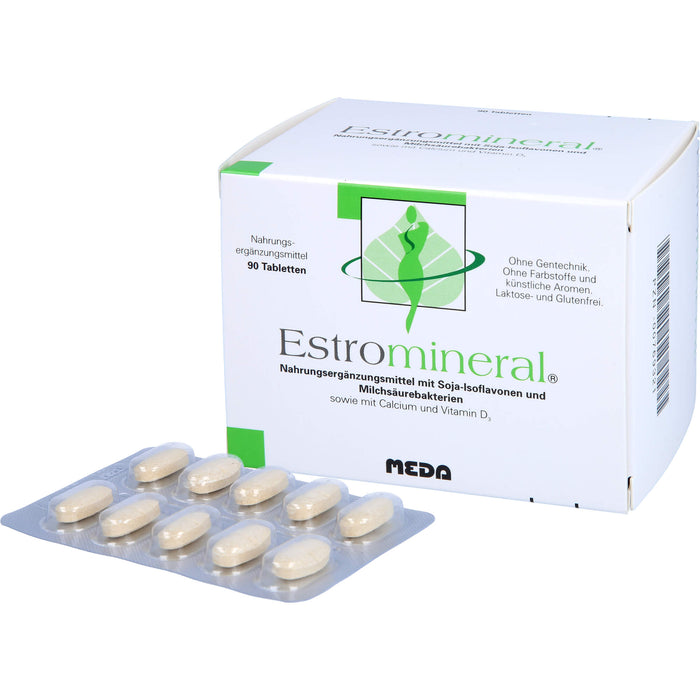 Estromineral Tabletten für Wohlgefühl und Vitalität in den Wechseljahren, 90 pcs. Tablets