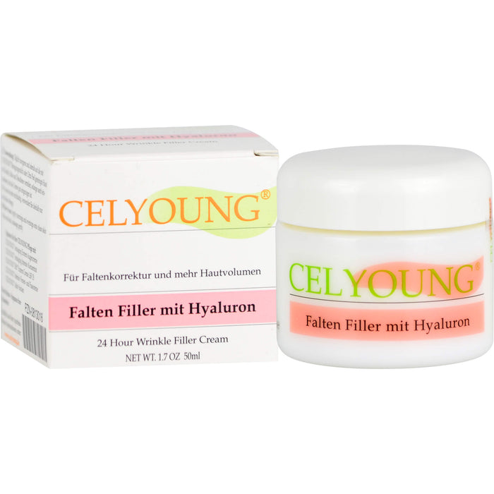 CELYOUNG Falten Filler mit Hyaluron Creme, 50 ml Cream