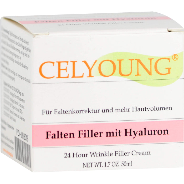 CELYOUNG Falten Filler mit Hyaluron Creme, 50 ml Cream