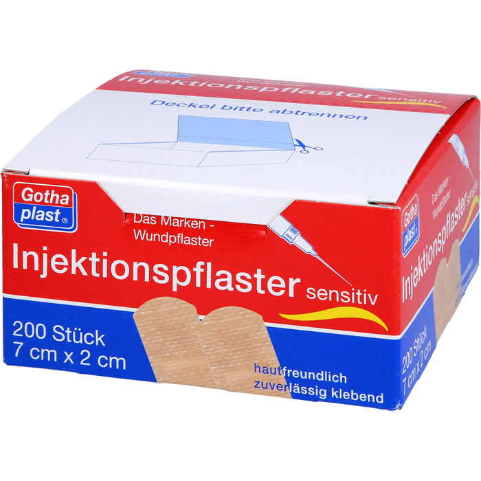 Gothaplast Injektionspflaster sensitiv 7cmx2cm, 200 St PFL