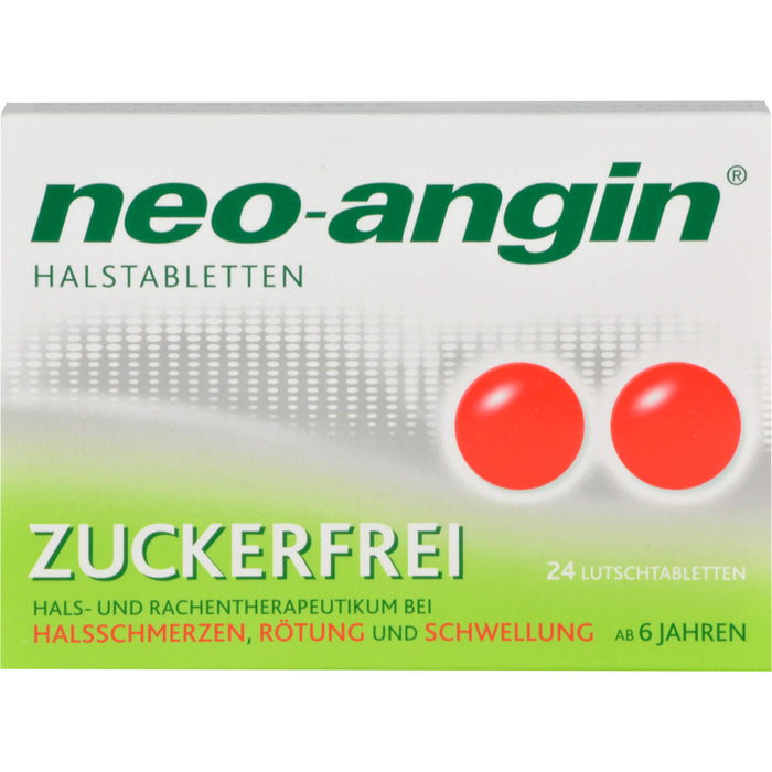 neo-angin Halstabletten zuckerfrei Original KLOSTERFRAU, 24 pc Tablettes