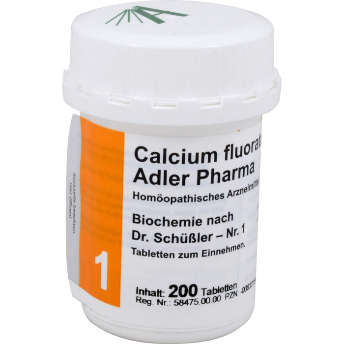 Adler Biochemie Nr. 1 Calcium fluoratum D12 Tabletten, 200 pc Tablettes