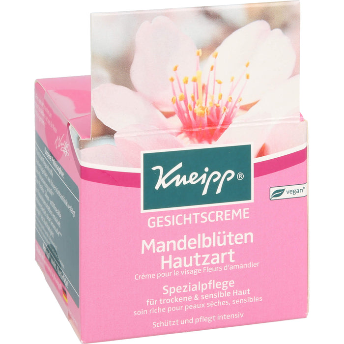 Kneipp Gesichtscreme Mandelblüten Hautzart, 50 ml Creme