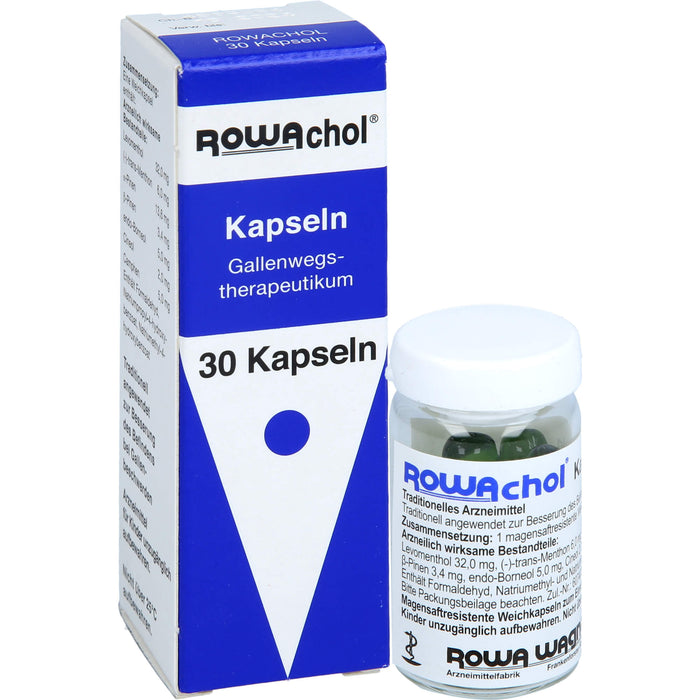 ROWAchol Kapseln Gallenwegstherapeutikum, 30 pc Capsules