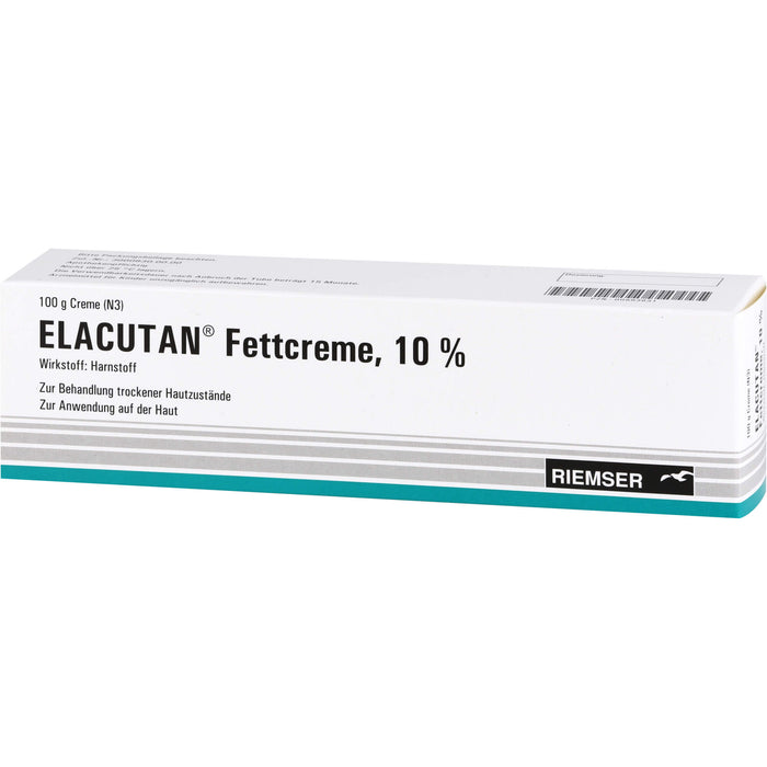 ELACUTAN Fettcreme 10% zur Behandlung trockener Hautzustände, 100 g Crème