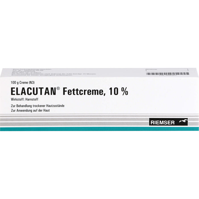 ELACUTAN Fettcreme 10% zur Behandlung trockener Hautzustände, 100 g Cream