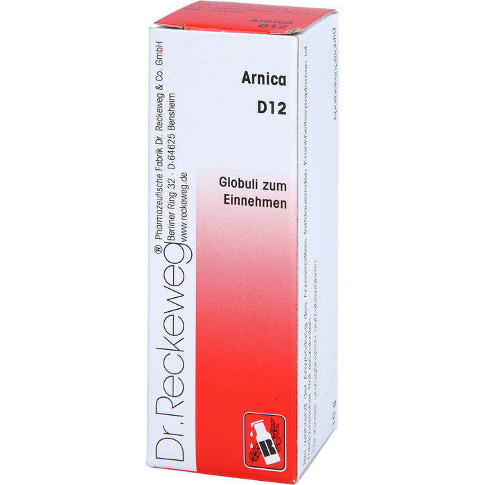 Dr.RECKEWEG & CO Arnica D 12 Globuli, 10 g Globules