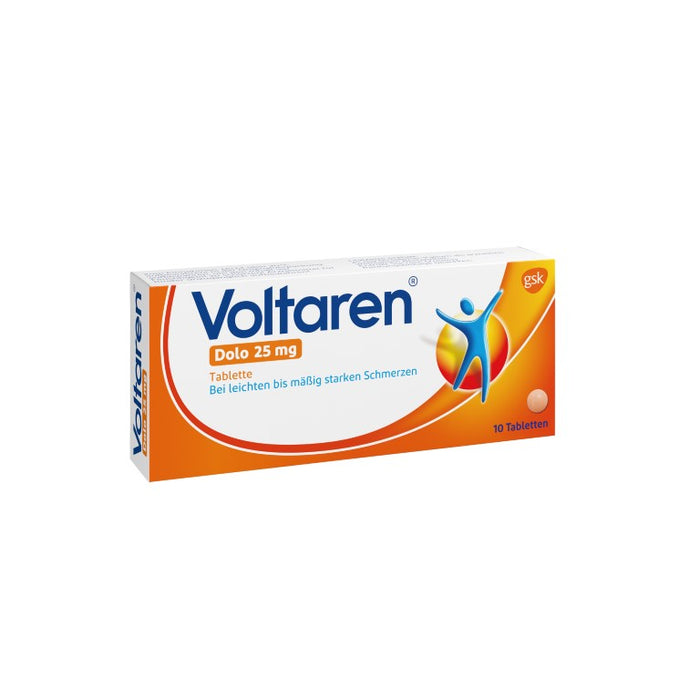 Voltaren Dolo 25 mg Tabletten, 10 St. Tabletten