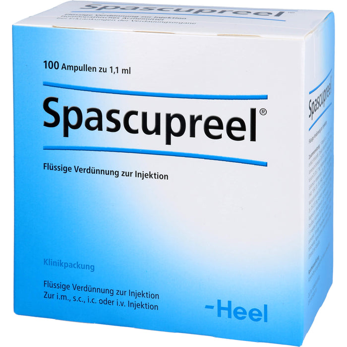 Spascupreel flüssige Verdünnung, 100 pcs. Ampoules