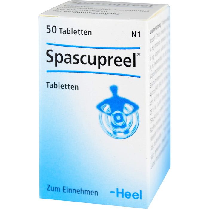 Spascupreel Tabletten bei Erkrankungen der Verdauungsorgane, 50 pc Tablettes