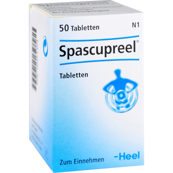 Spascupreel Tabletten bei Erkrankungen der Verdauungsorgane, 50 pc Tablettes