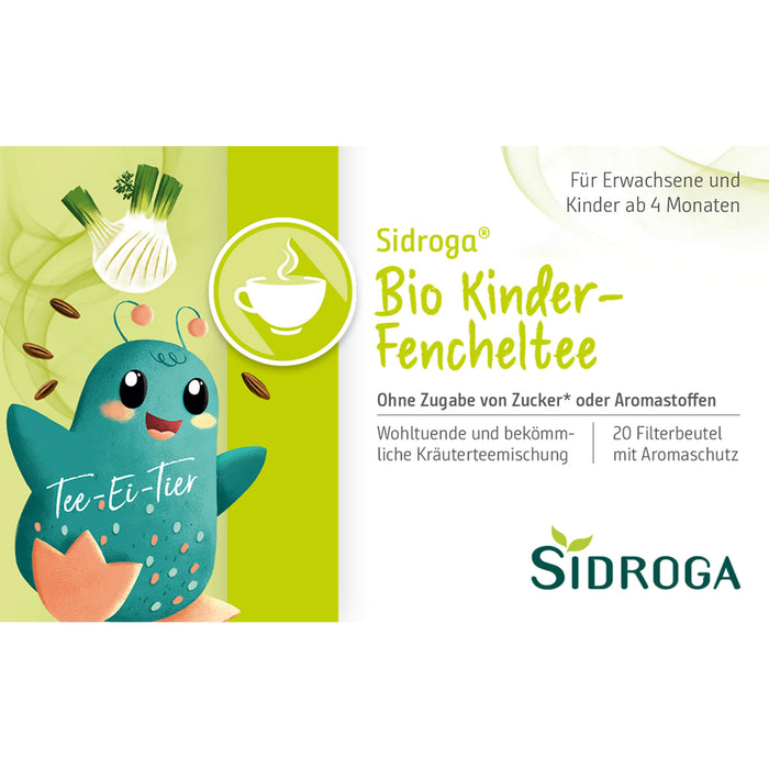 Sidroga Bio Kinder Fencheltee, 20 St. Filterbeutel