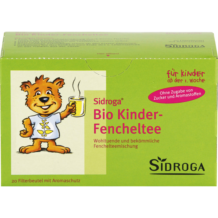 Sidroga Bio Kinder Fencheltee, 20 St. Filterbeutel