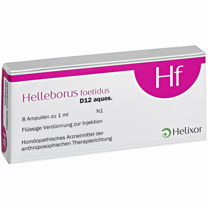 Helleborus foetidus aquos. D12, 8 pc Ampoules