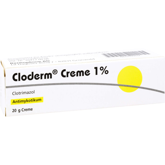 Cloderm Creme 1% Antimykotikum, 20 g Cream