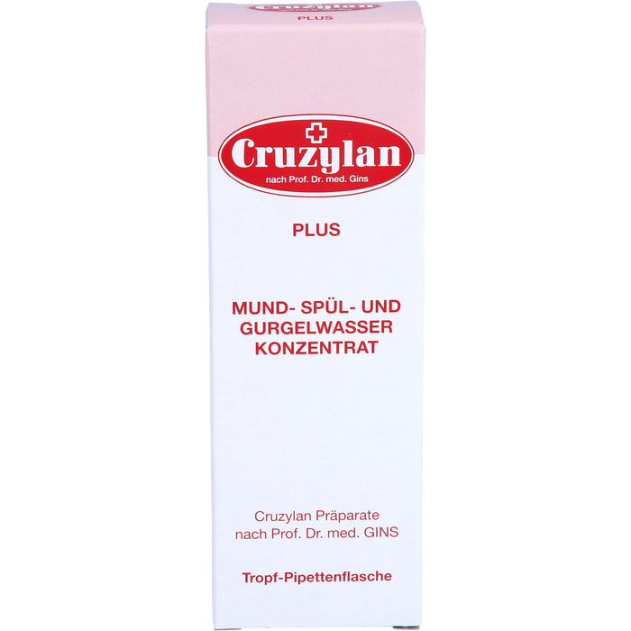 Cruzylan Plus Mund- Spül u.Gurgelwasserkonz.Pip Fl, 50 ml Solution