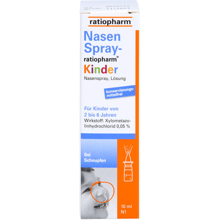 NasenSpray-ratiopharm Kinder, 10 ml Lösung