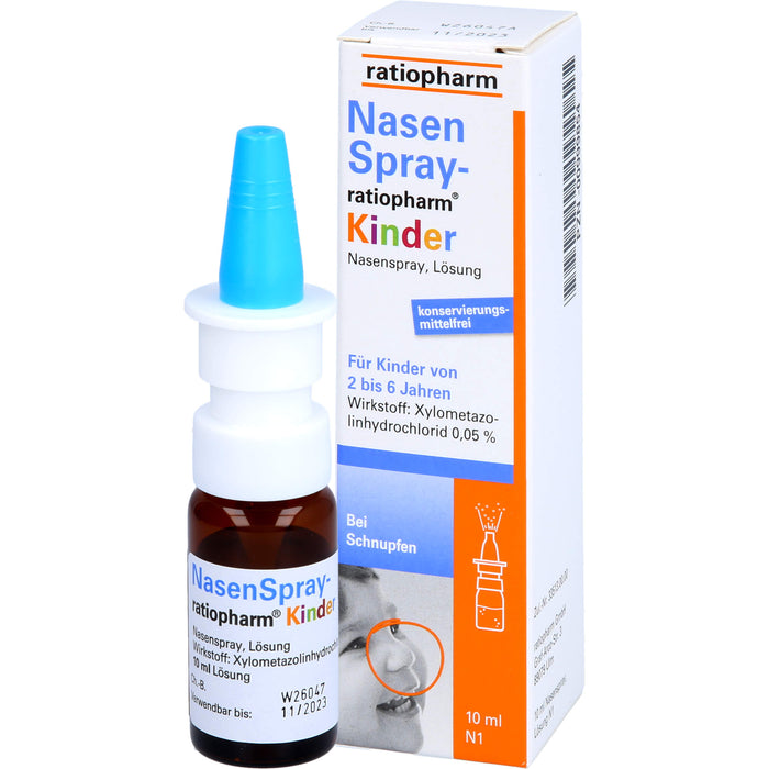 NasenSpray-ratiopharm Kinder, 10 ml Lösung