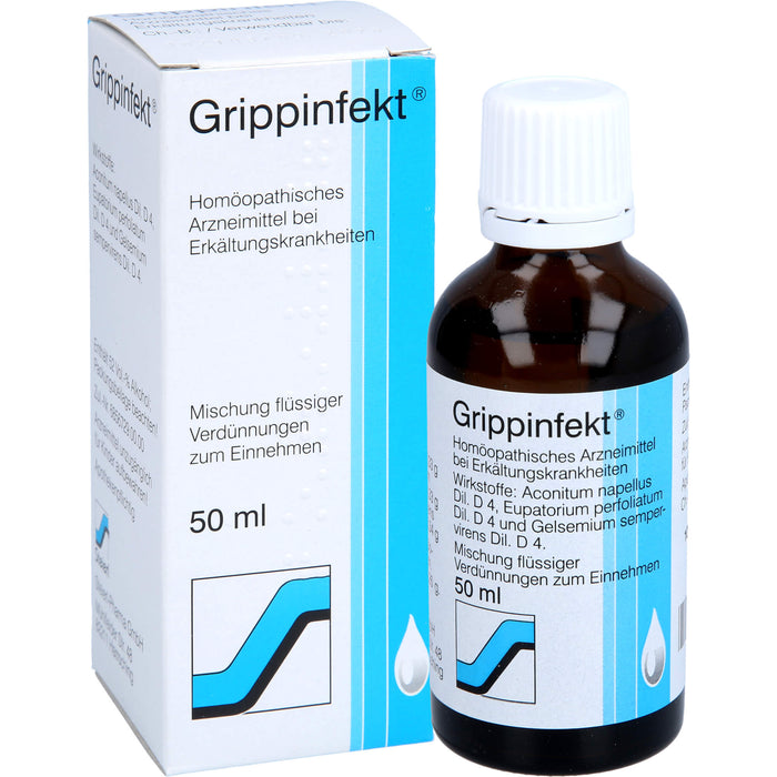 Grippinfekt Mischung flüssiger Verdünnungen zum Einnehmen, 50 ml TRO