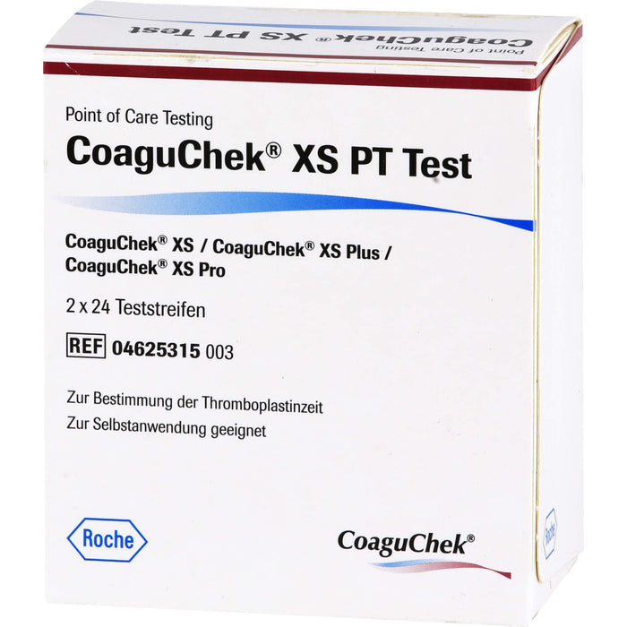 CoaguChek XS PT Test, 2X24 St TTR