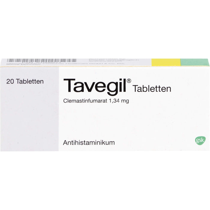 Tavegil Tabletten Antihistaminikum, 20 St. Tabletten