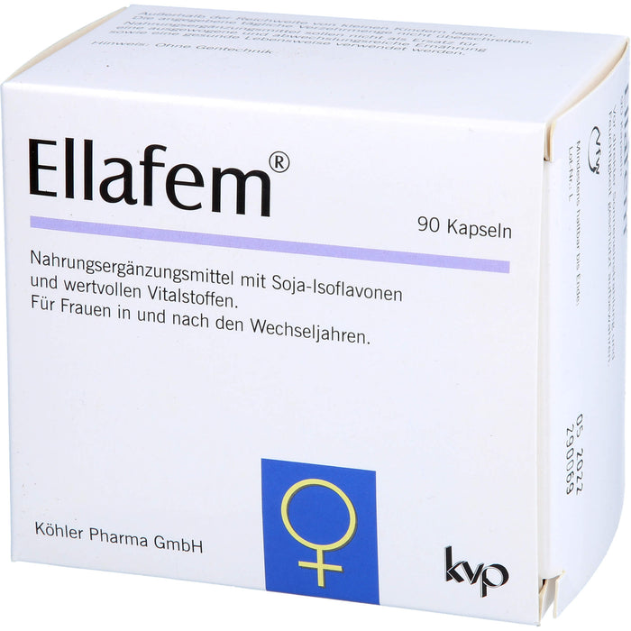 Ellafem Kapseln für Frauen in und nach den Wechseljahren, 90 pcs. Capsules