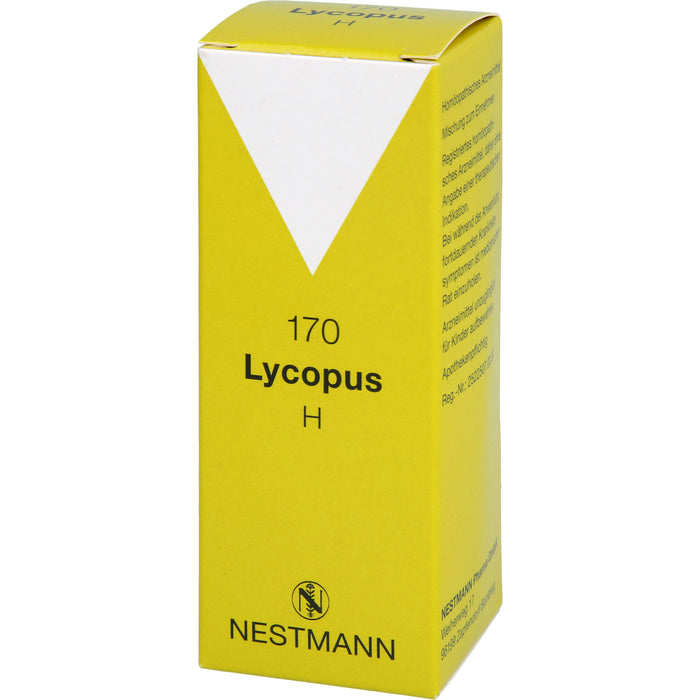 Lycopus H Nr. 170 Nestmann Tropf., 50 ml TRO