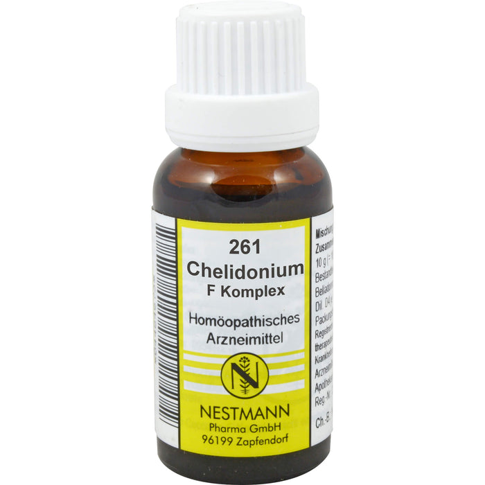 NESTMANN Chelidonium F Komplex 261 Dilution, 20 ml Lösung