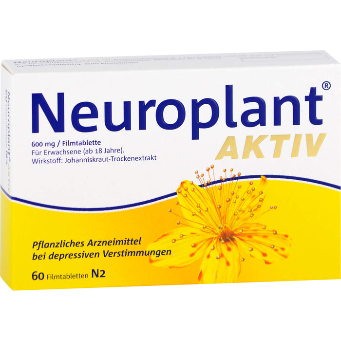 Neuroplant aktiv Filmtabletten bei depressiven Verstimmungen, 60 St. Tabletten