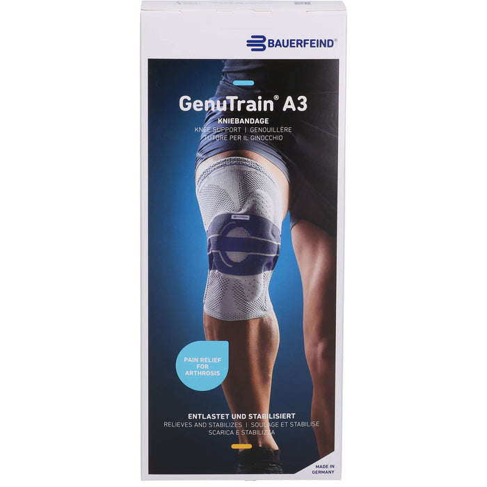 GenuTrain A3 Aktivbandage Knie rechts Gr. 6 natur, 1 pc Bandage