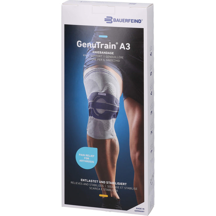 GenuTrain A3 Aktivbandage Knie rechts Gr. 6 natur, 1 pc Bandage