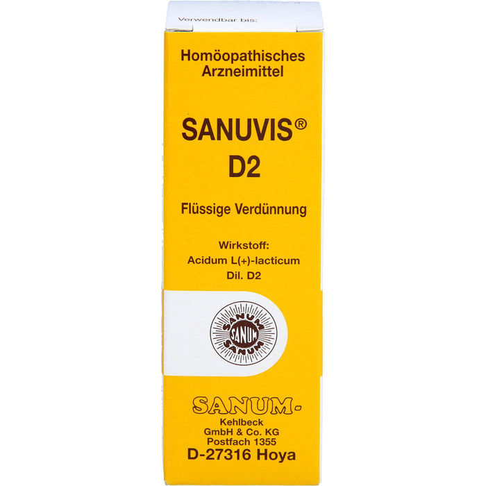 Sanuvis D 2 Dil., 30 ml Lösung