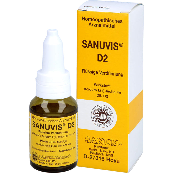 Sanuvis D 2 Dil., 30 ml Lösung