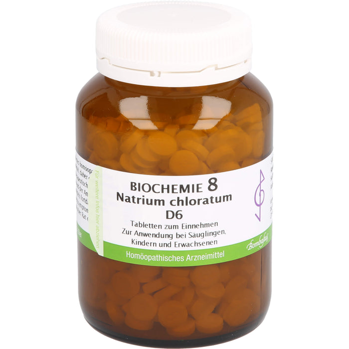 Biochemie 8 Natrium chloratum Bombastus D6 Tbl., 500 St TAB