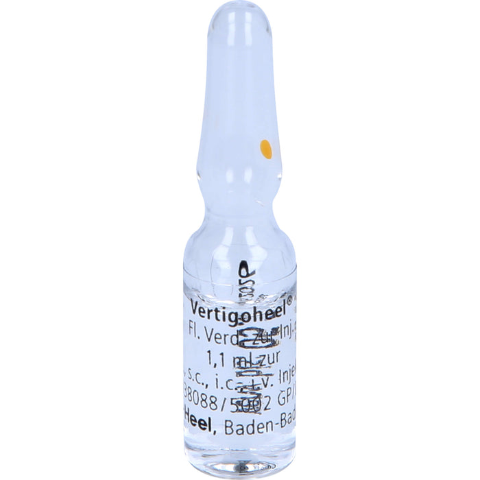 Vertigoheel Flüssige Verdünnung zur Injektion, 10 pc Ampoules