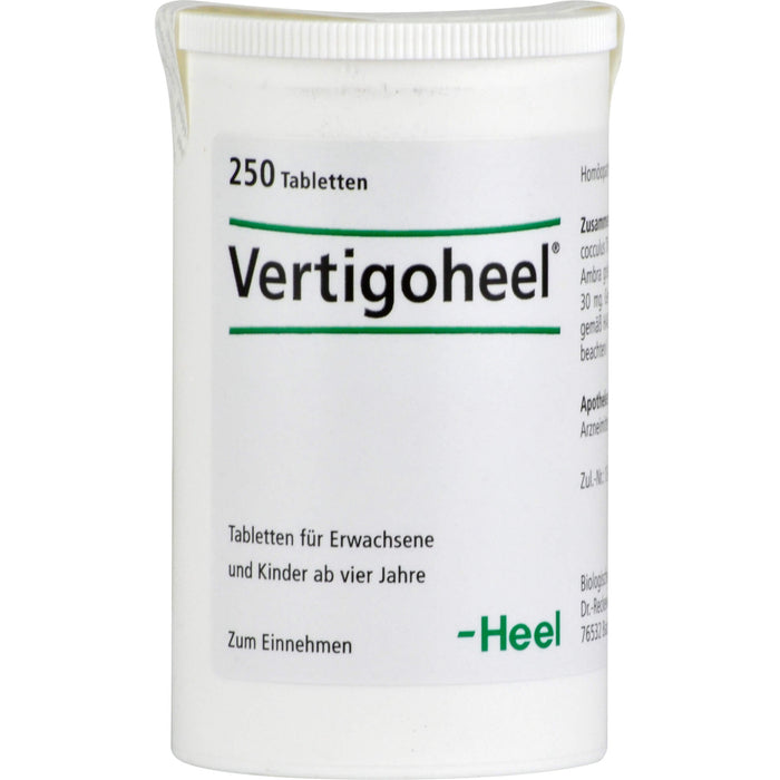 Vertigoheel Tabletten bei Schwindel, 250 pcs. Tablets