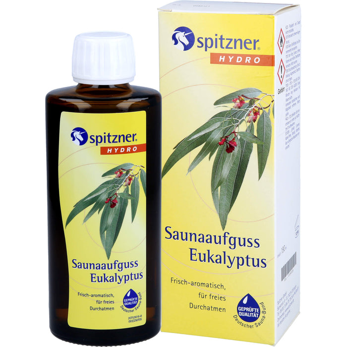 spitzner Hydro Saunaaufguss Eukalyptus, 190 ml Konzentrat