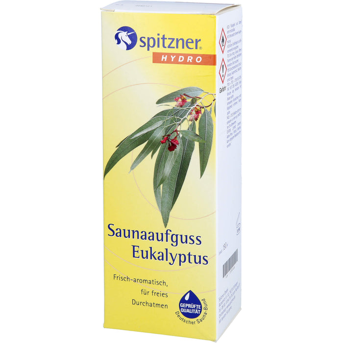 spitzner Hydro Saunaaufguss Eukalyptus, 190 ml Concentré