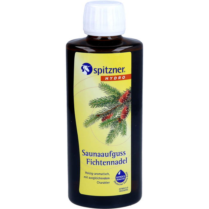 Spitzner Hydro Saunaaufguss Fichtennadel, 190 ml Concentré