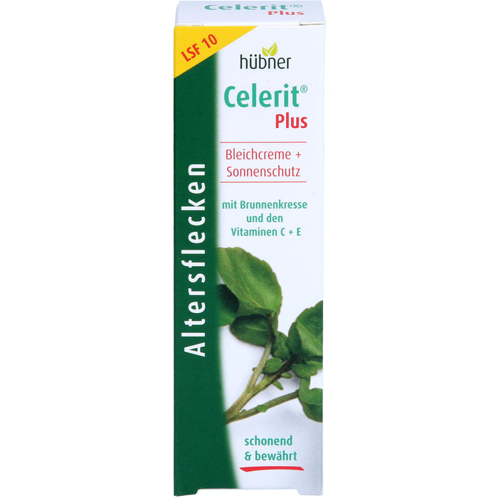 Celerit plus LSF 10 Bleichcreme bei Altersflecken, 25 ml Creme