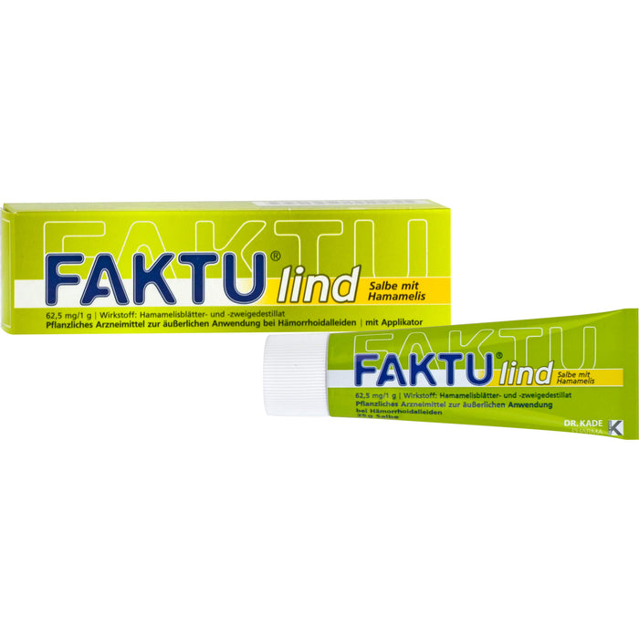 FAKTU lind Salbe mit Hamamelis, 25 g Salbe