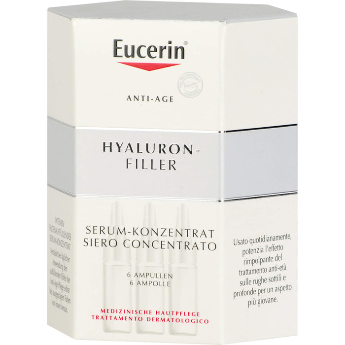 Eucerin Anti-Age Hyaluron-Filler Serum-Konzentrat Ampullen, 6 St. Ampullen