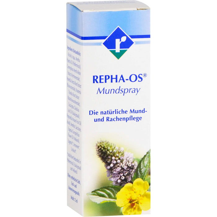 REPHA-OS Mundspray natürliche Mund- und Rachenpflege, 12 ml Solution